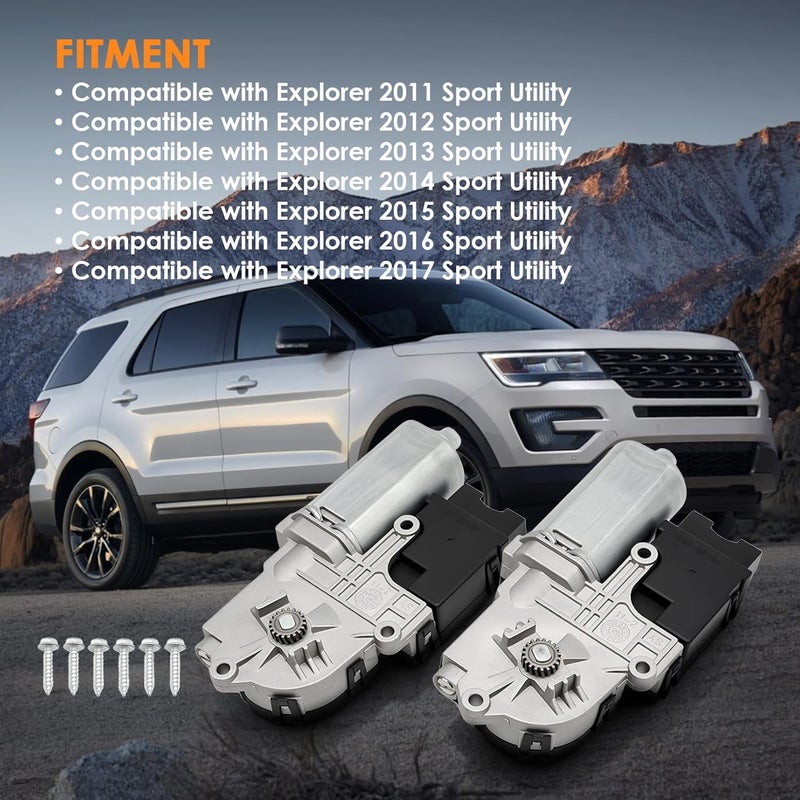 Aspaton 2 PCS Sunroof Moon Roof Motor Compatible with Explorer 2011-2017 Sport Utility Left and Right BB5Z15790A - Image 5